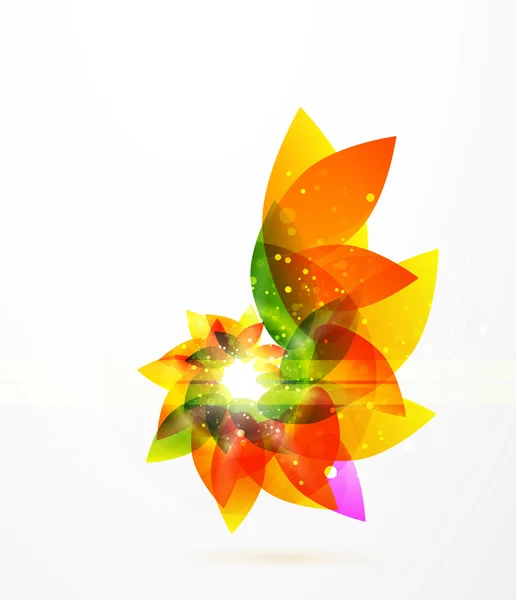 Векторний абстрактний квітковий фон — стоковий вектор