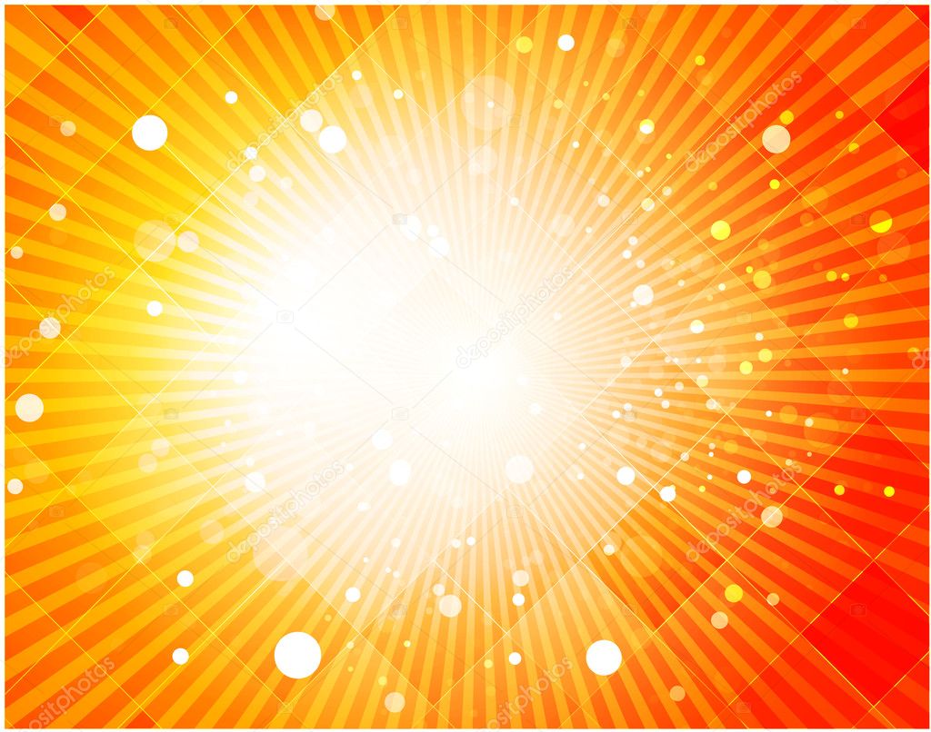 Orange shiny vector background Stock Vector by ©akomov 6288508