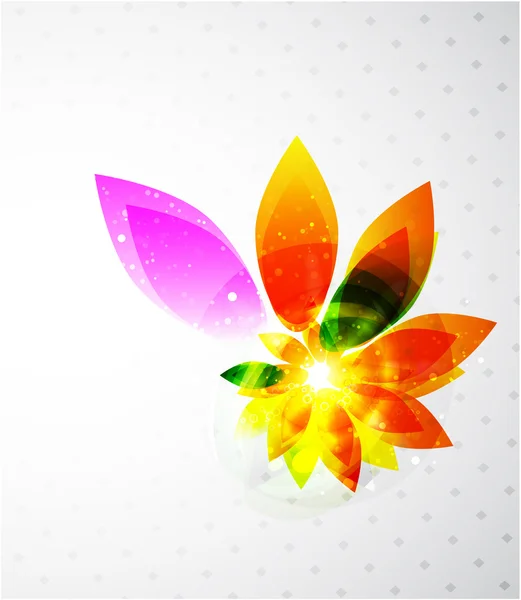 Vektor abstrakte Blume Hintergrund — Stockvektor