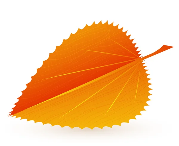 Abstract autumn vector background with leaves — Stock Vector