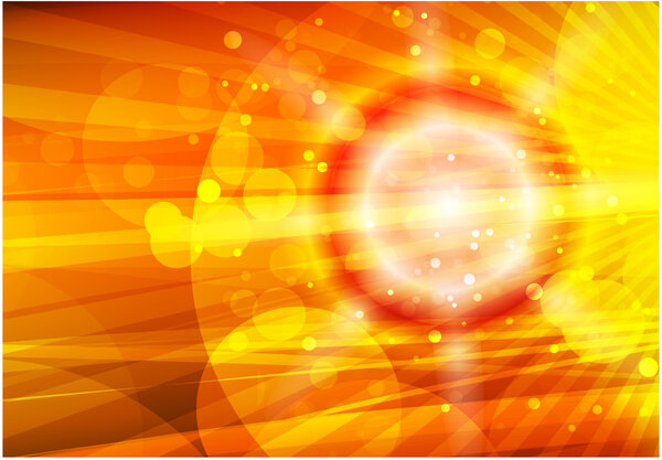 Векторный оранжевый фон
