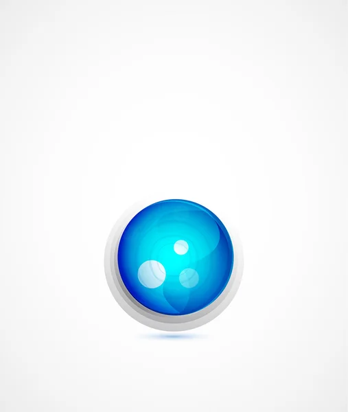 Fond de sphère en verre vectoriel — Image vectorielle