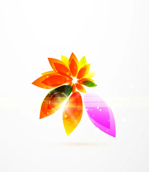 矢量抽象花卉背景 — 图库矢量图片