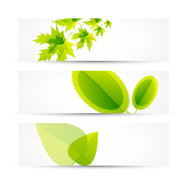 추상적 인 잎 디자인 — 스톡 벡터