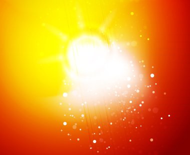 Turuncu Soyut Arkaplan