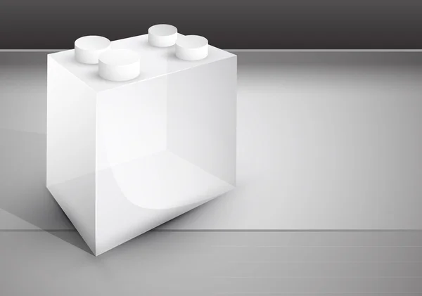 Vektor Spielzeug Block Hintergrund — Stockvektor