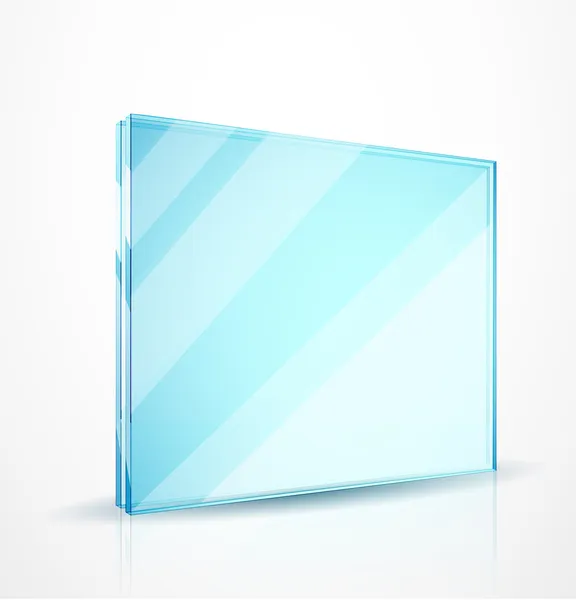 Plaques de verre vectoriel — Image vectorielle