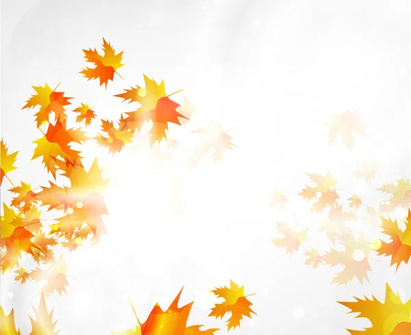 秋のベクトルの抽象的な背景 — ストックベクタ
