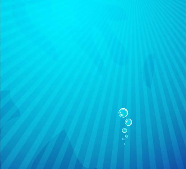 ベクトル真っ青な水 — ストックベクタ