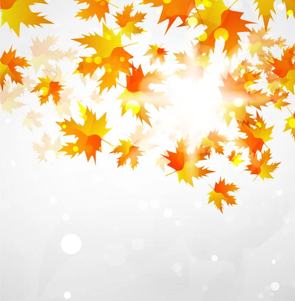 秋のベクトルの抽象的な背景 — ストックベクタ