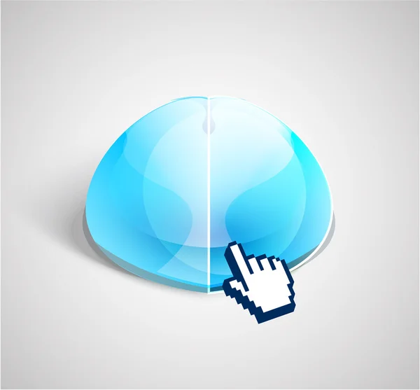 Vector esfera brilhante fundo colorido — Vetor de Stock