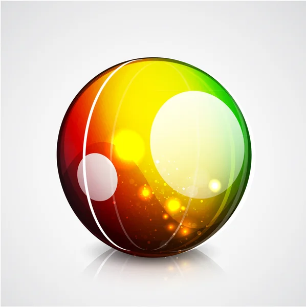 Vector brillante esfera colorido fondo — Archivo Imágenes Vectoriales