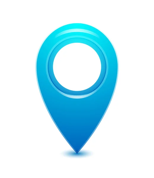 Vector location pointer icon — Stock Vector