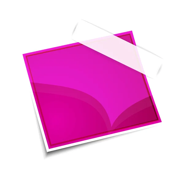 Étiquette violette — Image vectorielle
