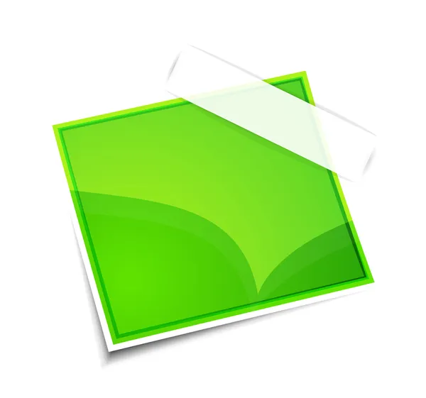 Зелёная этикетка — стоковый вектор