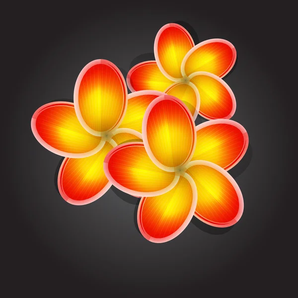 Abstrakt blomma bakgrund — Stock vektor
