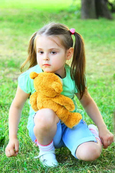 A kislány portréja — Stock Fotó