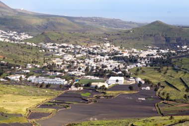 smol şehir etkileyen, lanzarote, Kanarya Adaları, İspanya