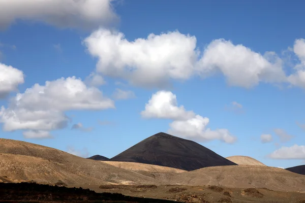 stock image Old volcanic mountains