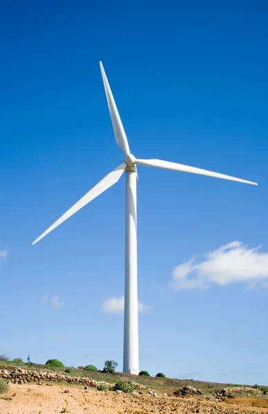 Eolic generator in a wind farm — Stock Photo, Image