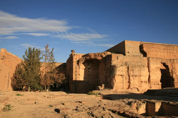 Дворец аль-Бади в Марракеше — стоковое фото