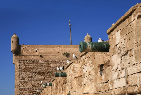 Bastioni in Essaouria, Marocco Africa — Foto Stock