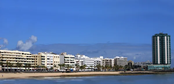 Panorama of the capital of Lanzarote, Arrecife,