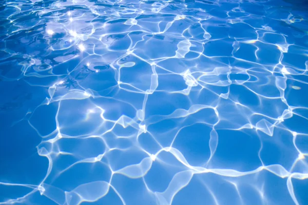 Beautiful blue water background — Stock Photo, Image