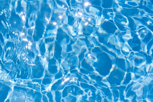 Blue water in the pool — Stock Photo, Image