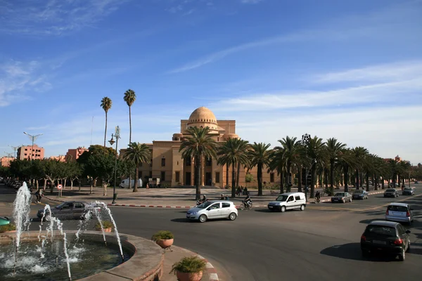 Βασιλικό Θέατρο στο Μαρακές, Μαρόκο Εικόνα Αρχείου