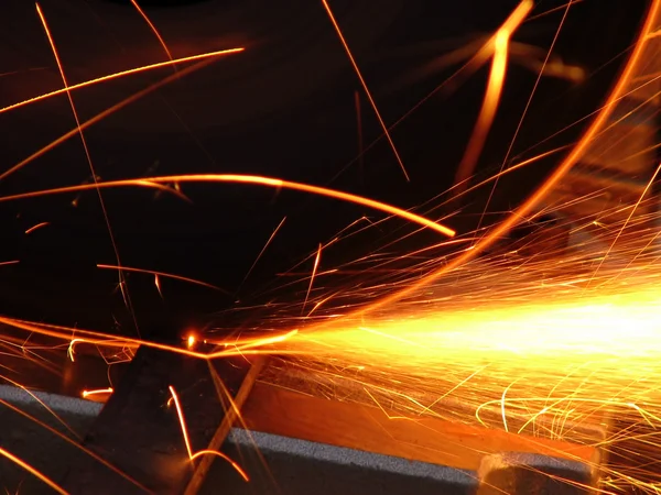 stock image Cascade of sparks