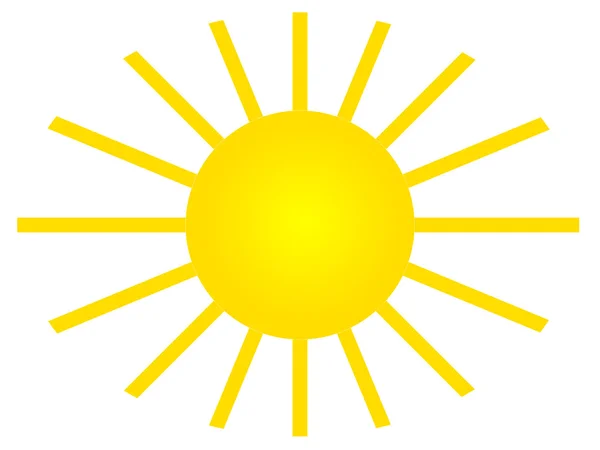 Symbool van de zon — Stockfoto