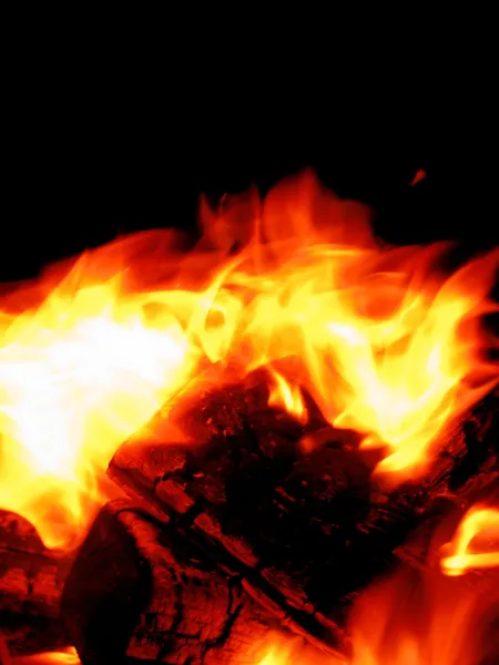 Lingue di fiamma — Foto Stock