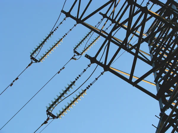 Medium-voltage line — Stock Photo, Image