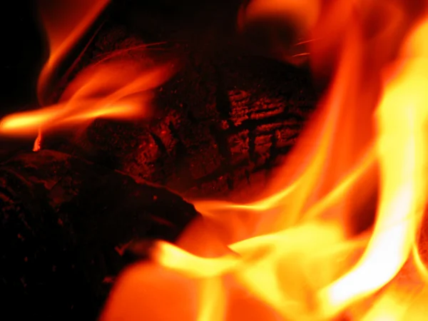 Lingue di fiamma — Foto Stock