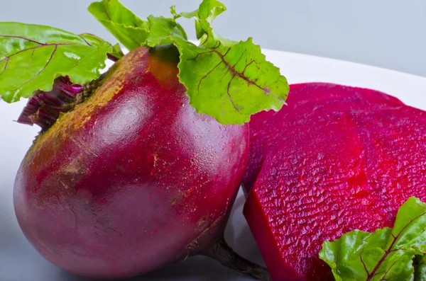 Botwinka (for soup from young red beet plants, Polish) — Stock Photo, Image