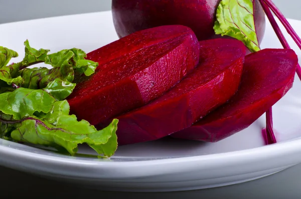 Botwinka (for soup from young red beet plants, Polish) — Stock Photo, Image