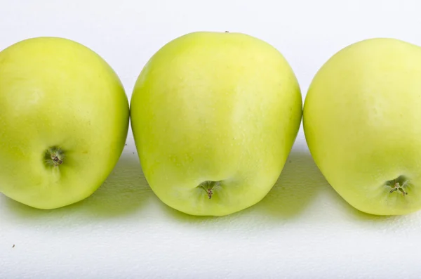 Witte duidelijk appel — Stockfoto