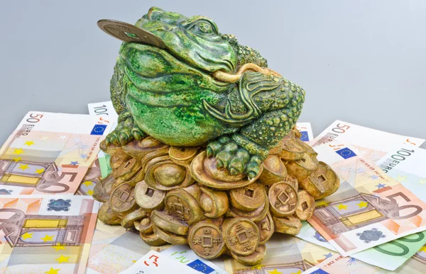 Luck frog — Stock Photo, Image