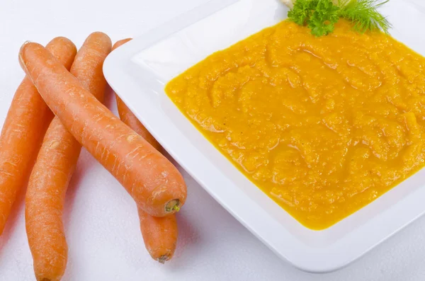 stock image Polish carrot soup