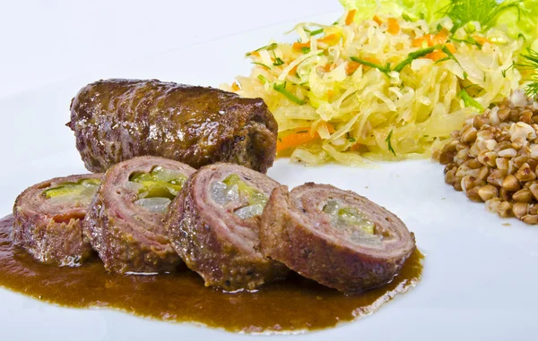 Beef roulade — Stock Photo, Image