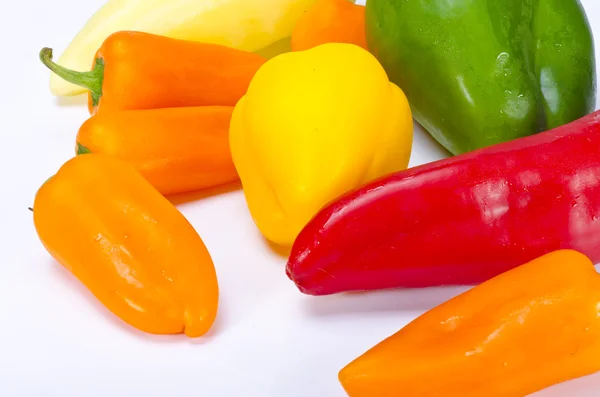 stock image Different paprika kinds