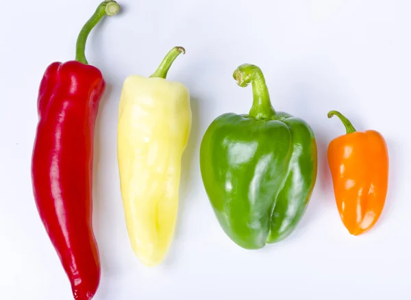 Different paprika kinds — Stock Photo, Image