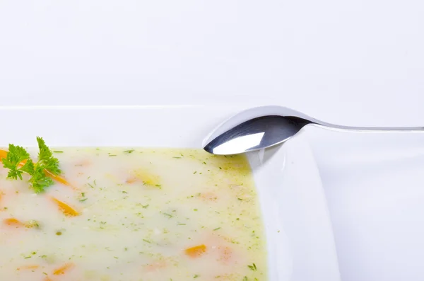 Sopa de pepino — Fotografia de Stock