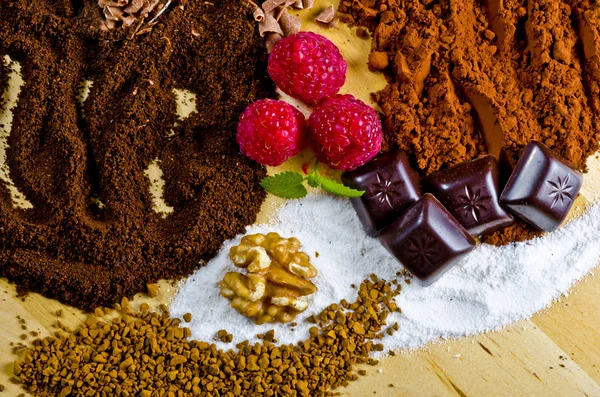 stock image Chocolate and Kaffe