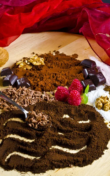 stock image Chocolate and Kaffe