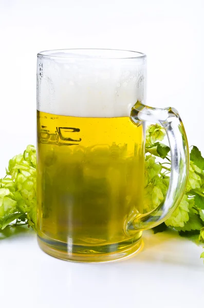 Pivní sklenice — Stock fotografie