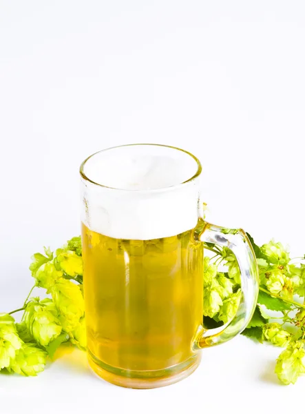 Oggetti di vetro per birra — Foto Stock