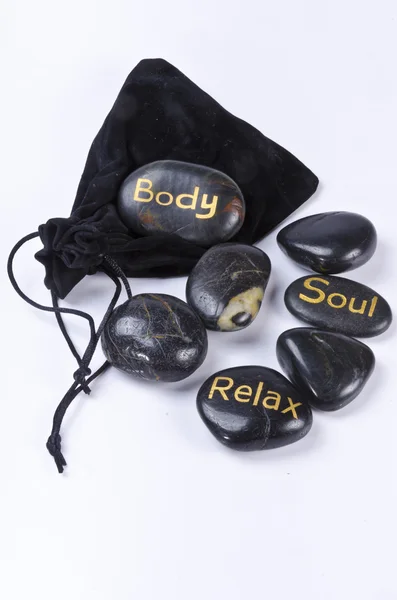 Massage stone — Stock Photo, Image