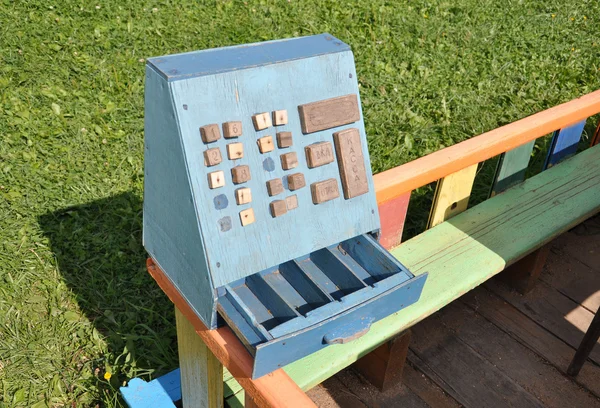 Toy cash register. — Stock Photo, Image